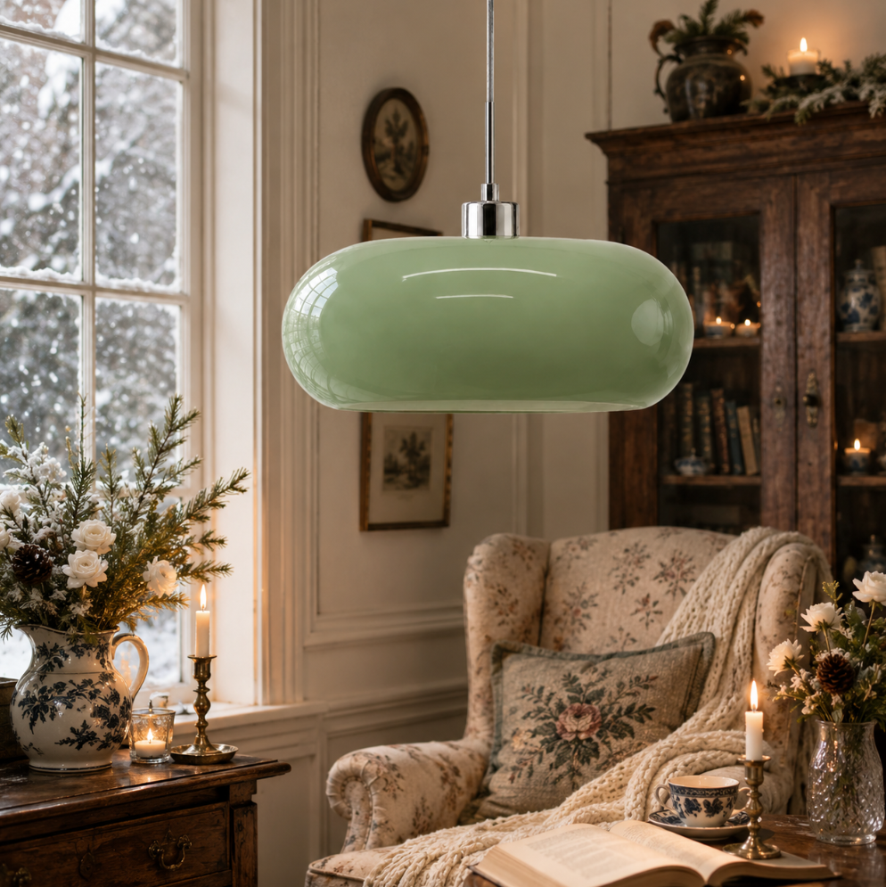 Kieran Bauhaus Glass Pendant Light