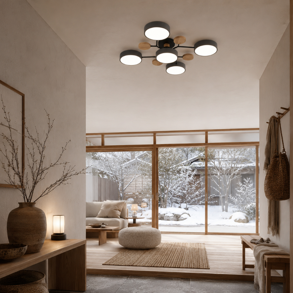 Murray Macaron Molecular LED Ceiling Light
