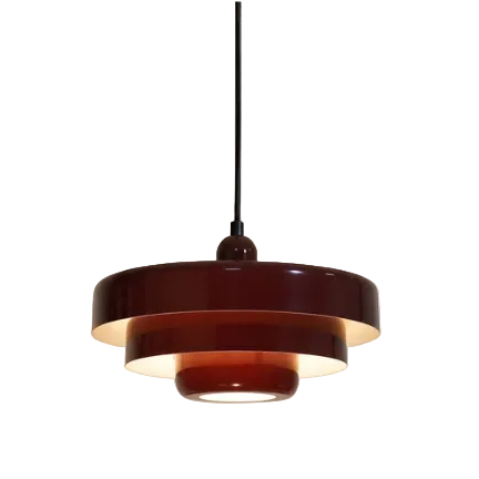 Hind Triple Layer Disc Macaron Pendant Light