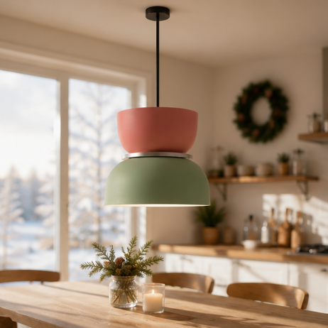 Lucie Color Block Nordic Pendant Light