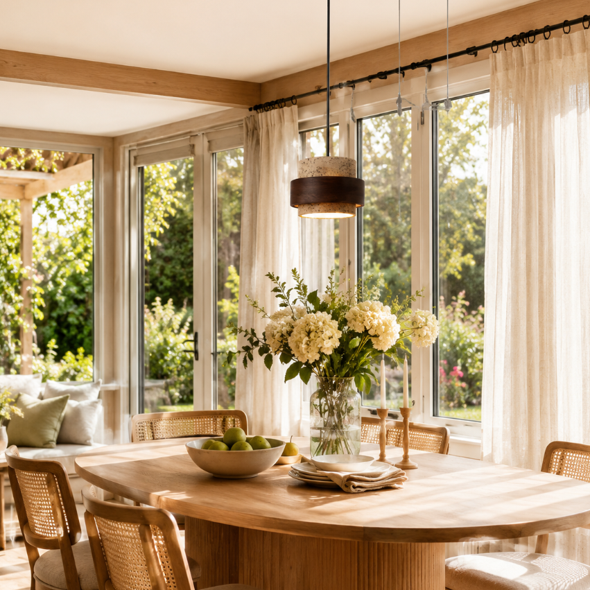 Morris Rotatable Movable Ceiling Rail for Pendant Light